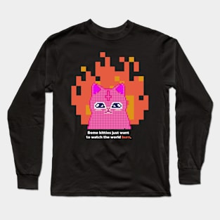 watch the world burn Long Sleeve T-Shirt